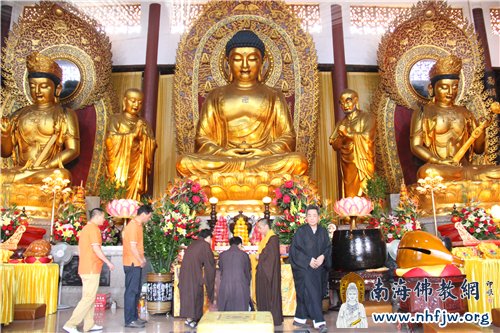 功德主拈香祈福