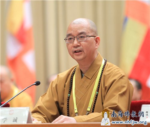 国家宗教事务局蒋坚永副局长致辞(摄影:姚勇)