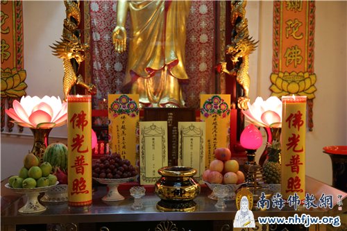 弘法寺为地震遇难者设往生牌位,祈愿佛力加被,早生净土