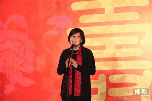 民政事务局副局长许晓晖致辞
