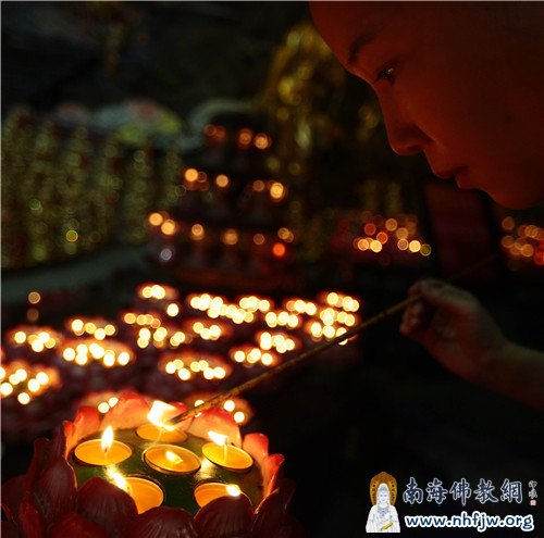 点灯祈福
